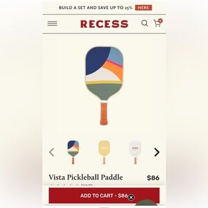 Recess pickleball paddle.